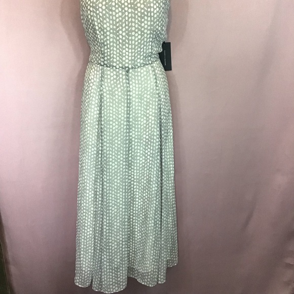 TOMMY HILFIGER Gray Polka Dot Sleeveless D… - Picture 8 of 16